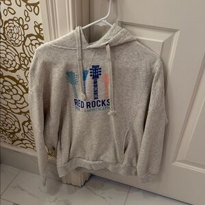 MV Sport Gray Hoodie with Colorful Graphic